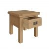 Carthorpe Oak Lamp Table open scaled