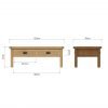 Carthorpe Oak Large Coffee Table dims scaled