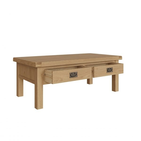 Carthorpe Oak Large Coffee Table full scaled