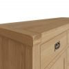 Carthorpe Oak Large Sideboard edge scaled