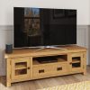 Carthorpe Oak Large TV Unit scaled