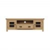 Carthorpe Oak Large TV Unit front scaled