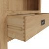 Carthorpe Oak Medium Bookcase draer scaled