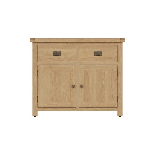 Carthorpe Oak Medium Sideboard front scaled