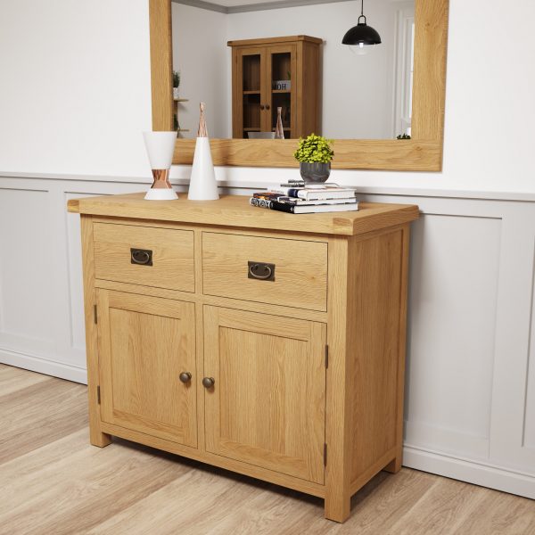 Carthorpe Oak Medium Sideboard scaled