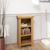 Carthorpe Oak Narrow Bookcase scaled