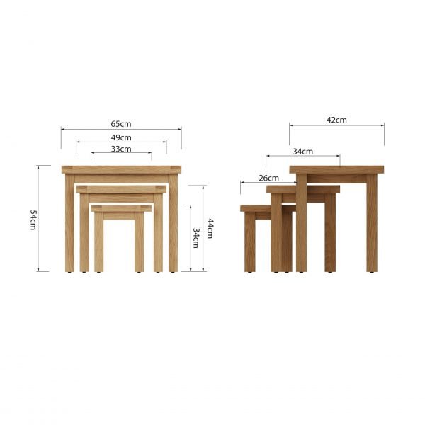 Carthorpe Oak Nest Of 3 Tables dims scaled