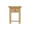 Carthorpe Oak Side Table front scaled