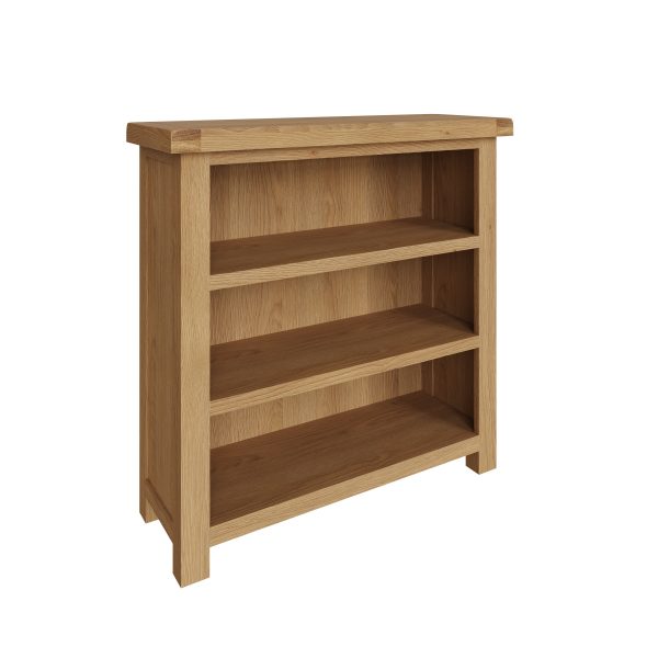 Carthorpe Oak Small Bookcase scaled