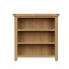 Carthorpe Oak Small Bookcase front scaled