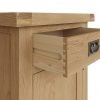 Carthorpe Oak Small Cupboard open scaled