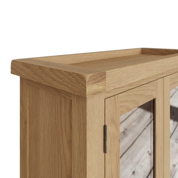 Carthorpe Oak Small Dresser Top edge scaled