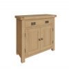 Carthorpe Oak Small Sideboard angle scaled