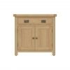 Carthorpe Oak Small Sideboard front scaled