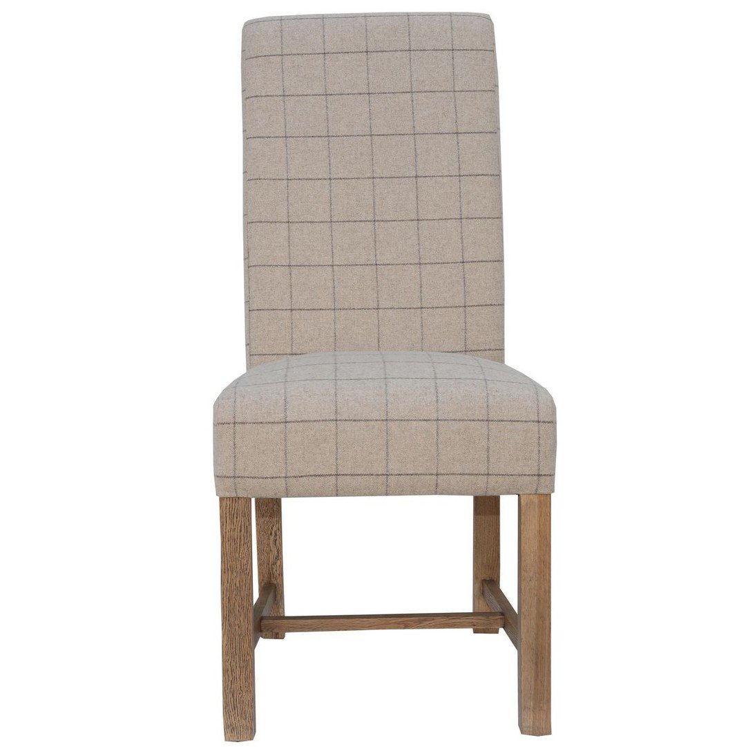 Natural Check Dining Chair 0 Fianace Available Shop Now