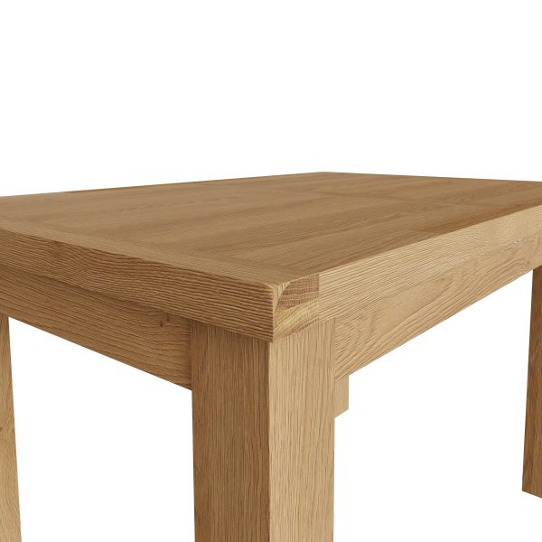 Carthorpe Oak 1.25M Butterfly Extending Table edge scaled