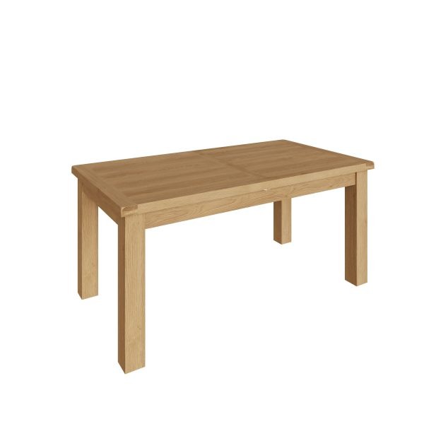 Carthorpe Oak 1.7M Butterfly Extending Table angle scaled