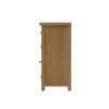 Carthorpe Oak 4 Door Sideboard end scaled