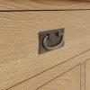 Carthorpe Oak 4 Door Sideboard handle scaled