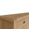 Carthorpe Oak 4 Door Sideboard top scaled