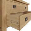 Carthorpe Oak Blanket Box open scaled