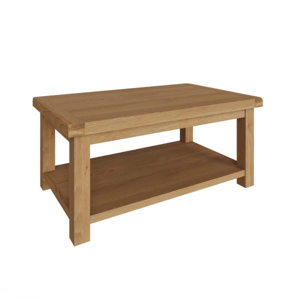 Carthorpe Oak Coffee Table angle scaled