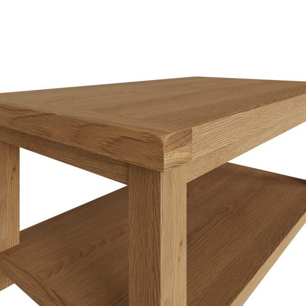 Carthorpe Oak Coffee Table edge scaled