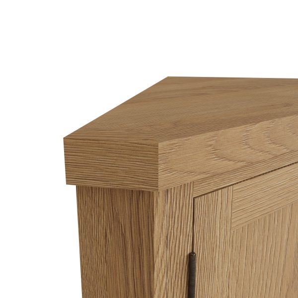 Carthorpe Oak Corner Cabinet edge scaled