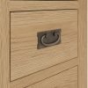 Carthorpe Oak Corner Computer Desk handle scaled