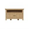 Carthorpe Oak Corner TV Unit front scaled