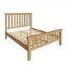Carthorpe Oak King Size Bed angle scaled