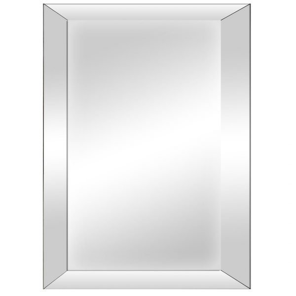 Small Bevelled Glass Mirror