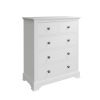 Marcel White 2 over 3 Chest of Drawers angle scaled