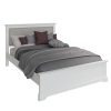 Marcel White Double Bed MADE scaled