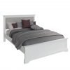 Marcel White Double Bed MADE scaled