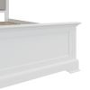 Marcel White Double Bed base scaled