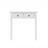 Marcel White Dressing Table front scaled