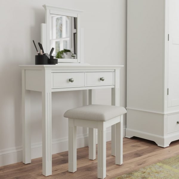 Marcel White Dressing Table scaled