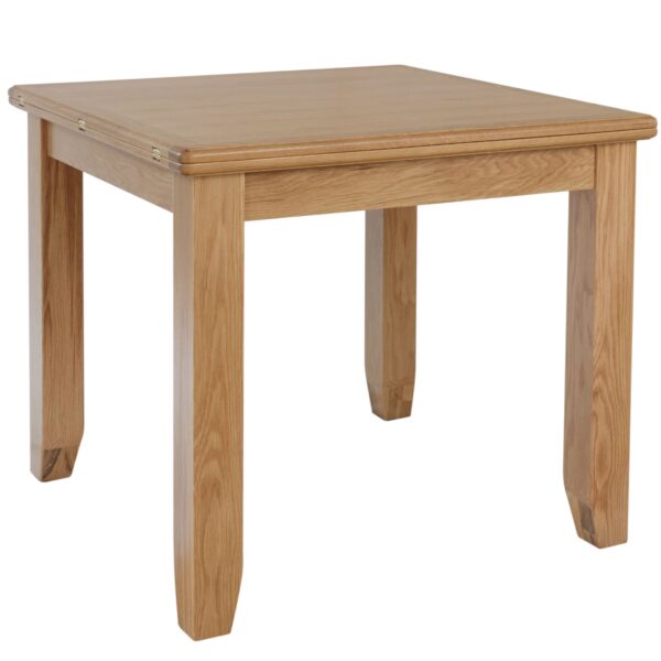 Nunwick Oak Flip Top Dining Table Only Oak Furniture