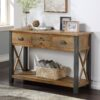 Urban Elegance Reclaimed Console Table