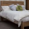 Burniston Oak Slatted Super King Bed
