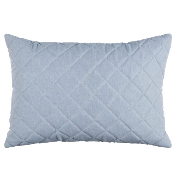 Titchwell Rectangular Scatter Cushion - Light Blue