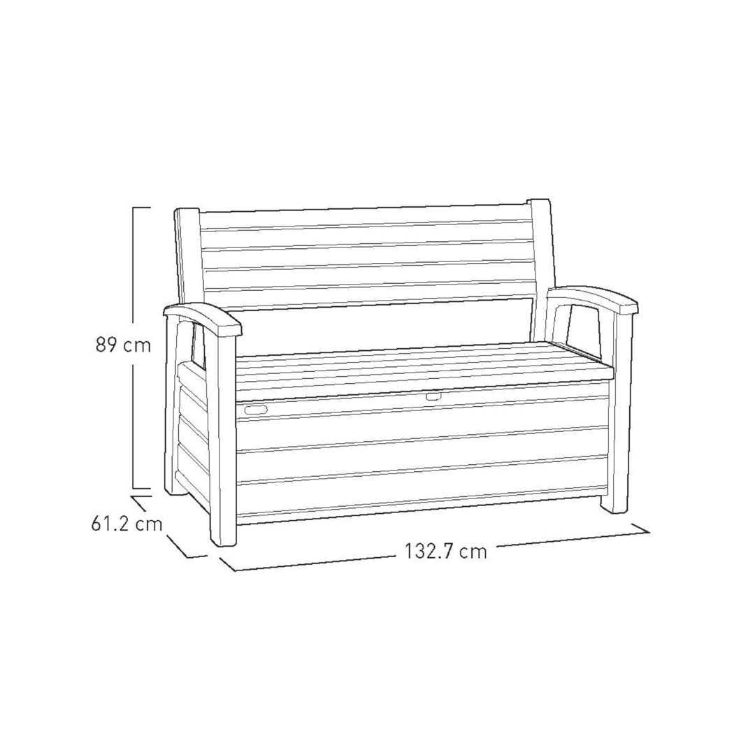 Hudson Storage Bench Only Oak Furniture Free UK Delivery*