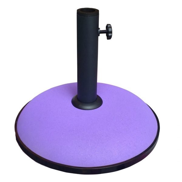 15kg Purple Concrete Parasol Base