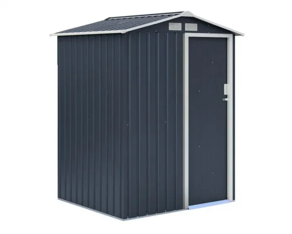 Oxford Shed 1 – 4.9ft x 4.3ft – Grey