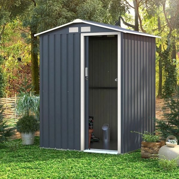 Oxford Shed 1 – 4.9ft x 4.3ft – Grey life