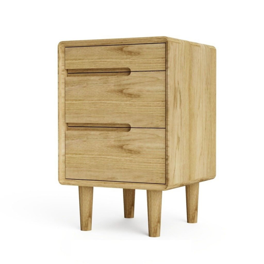 Scandic Oak Bedside Only Oak Furniture Sale On