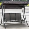 sorrento black 3 seat swing hammock 7727bec5