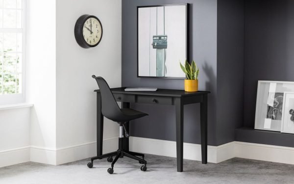 1613381643 carrington black desk erika black office chair roomset