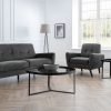 1625646331 monza grey velvet 2 seater sofa chair loft smoked glass roomset